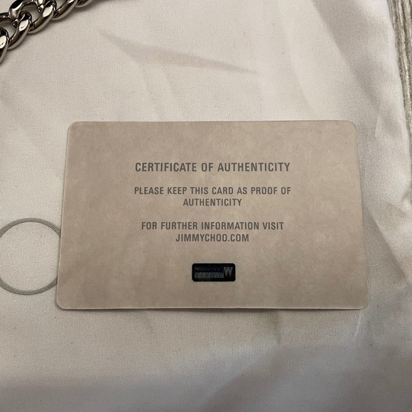 JIMMY CHOO Callie Studded Leather Bucket Bag Black & Silver - Picture 11 of 15